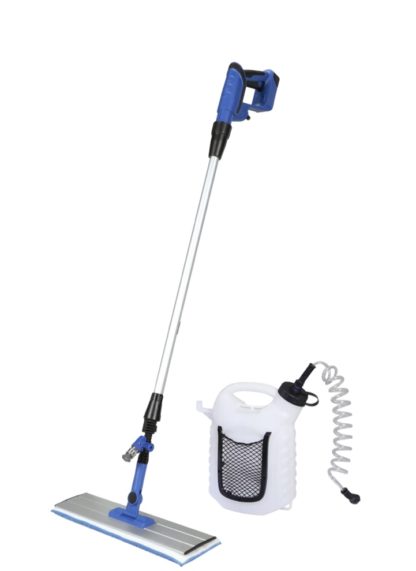 Power backpack mop system